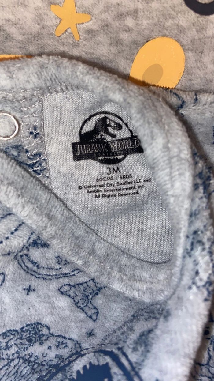 Pyjamas 3 mois 56/62 cm - photo numéro 3