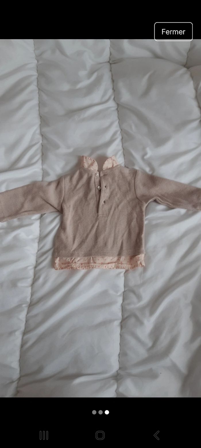 Pull bébé fille 3 mois - photo numéro 3