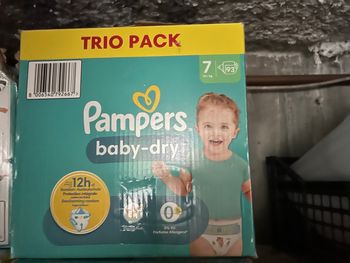 Trio pak Pampers T7