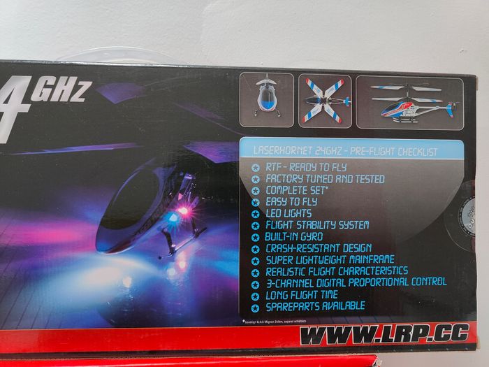Helico Laser Hornet radiocommandé - photo numéro 3