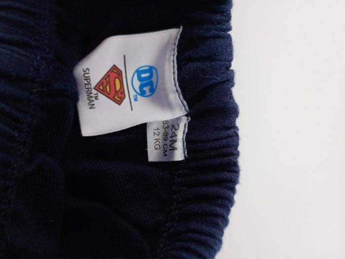 Short bleu marine superman 24 mois - photo numéro 4