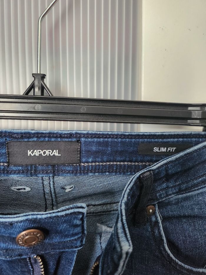 Jeans slim feat kaporal  garcon taille 14ans - photo numéro 8