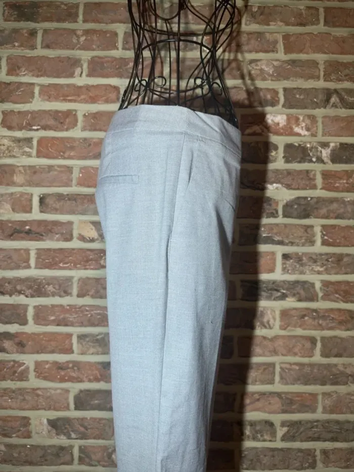 Pantalon droit gris clair Zara Basic Tail’e S / 36 - photo numéro 11