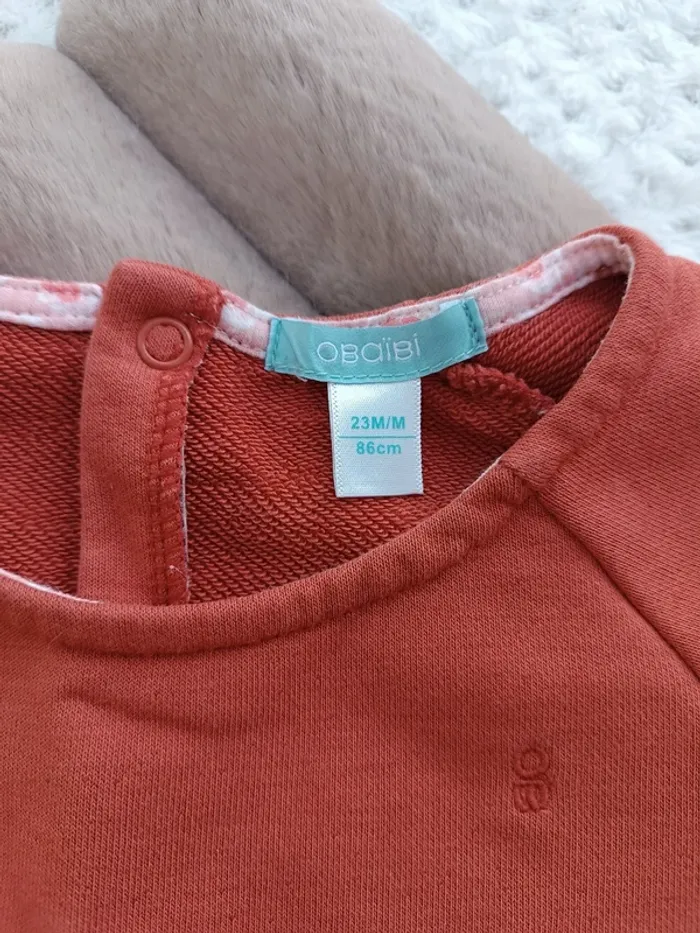 🔸Robe Manches Courtes Fille - Obaibi 24 mois🔸 - photo numéro 2