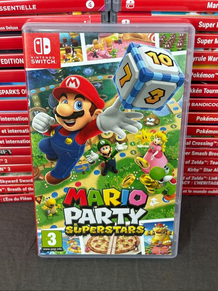Jeu switch Mario party superstars