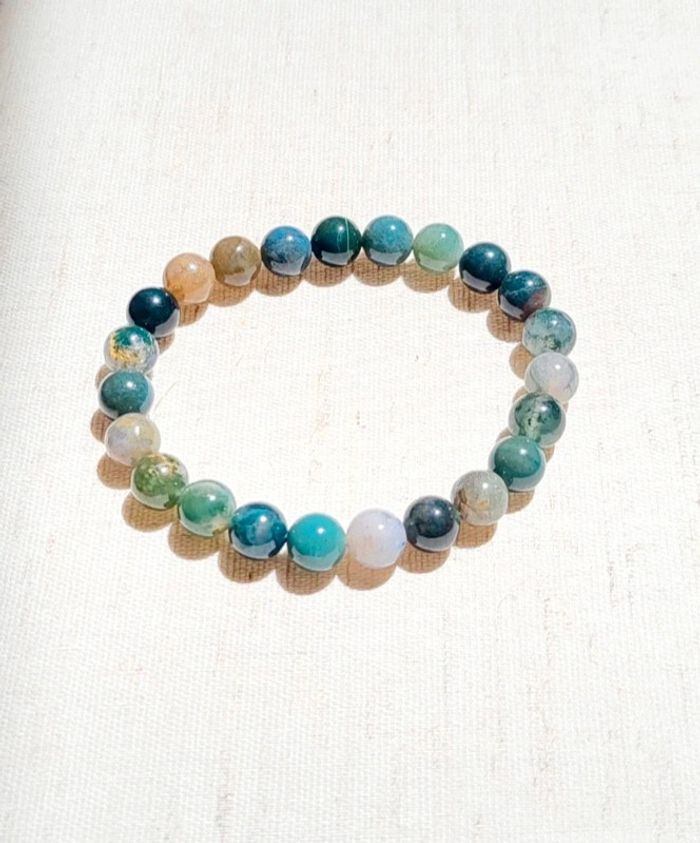 Bracelet en unakite – pierres naturelles