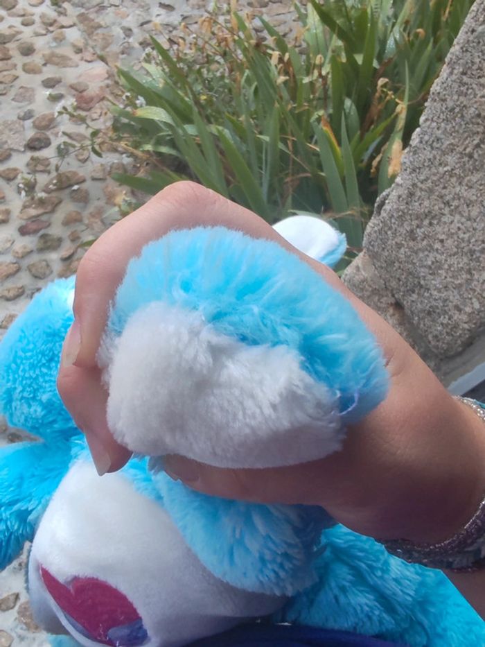 Peluche range pyjama toufou cousin des Bisounours - photo numéro 12