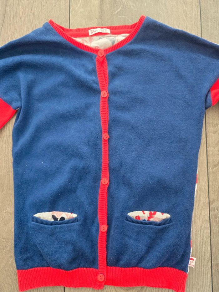 Gilet cœurs DPAM 8 ans - photo numéro 2