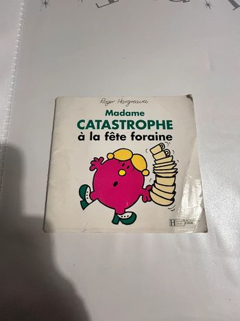 Madame catastrophe à la fête foraine , années 90