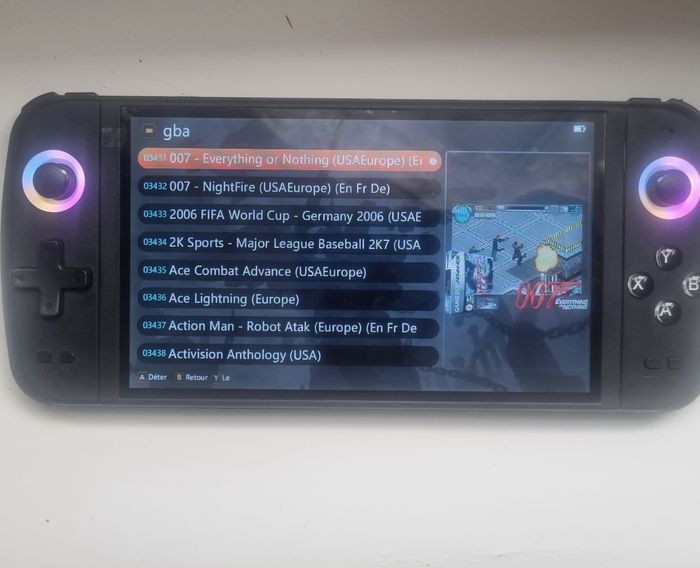 Console portable 20000 jeux de 7 pouce - photo numéro 8