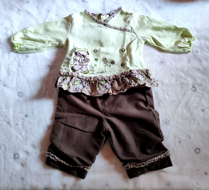 Lot de pyjamas fille 3 mois - photo numéro 8