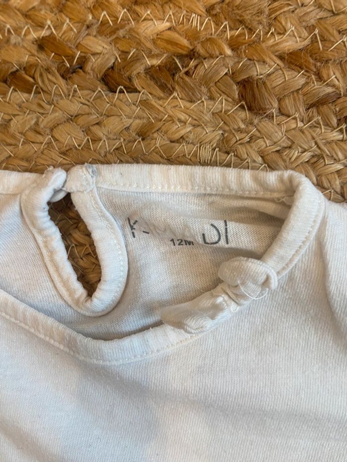 Tee-shirts manches longues fille 12 mois Kimadi - photo numéro 2