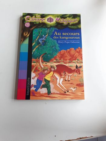 Livre la cabane magique au secours des kangourous tome 19