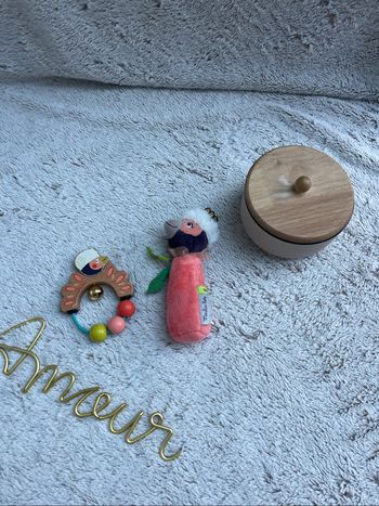 Lot de 2 hochets Paloma - Moulin Roty