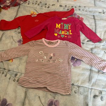Lot les 3 t-shirts