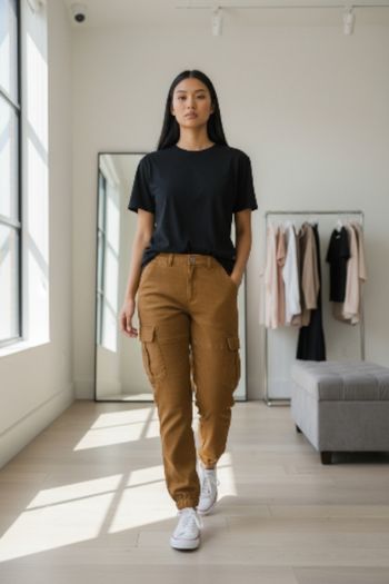 Cargo moutarde taille 36