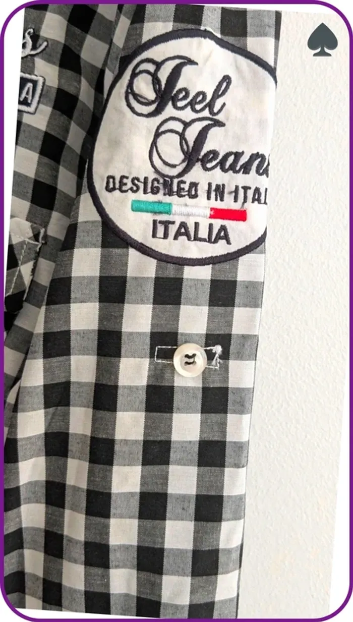 Chemise à carreaux homme Jeel XL - photo numéro 7
