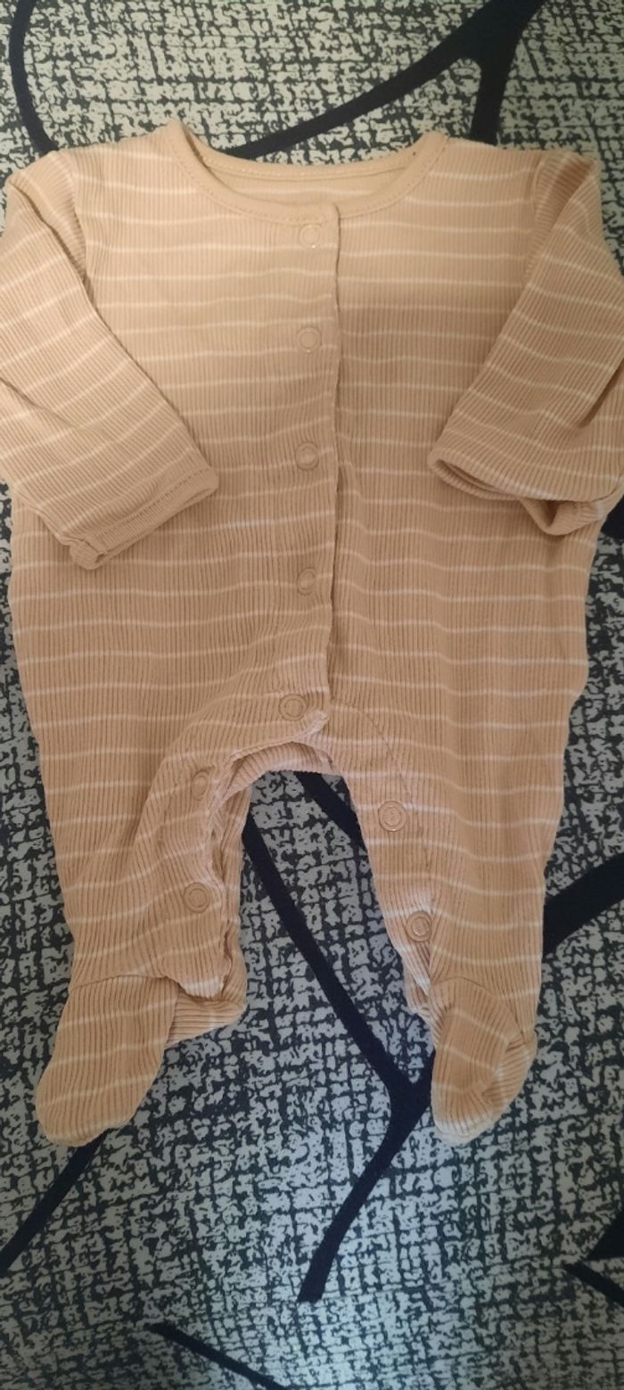 Pyjamas coton bébé naissance + 5 bodys - photo numéro 6