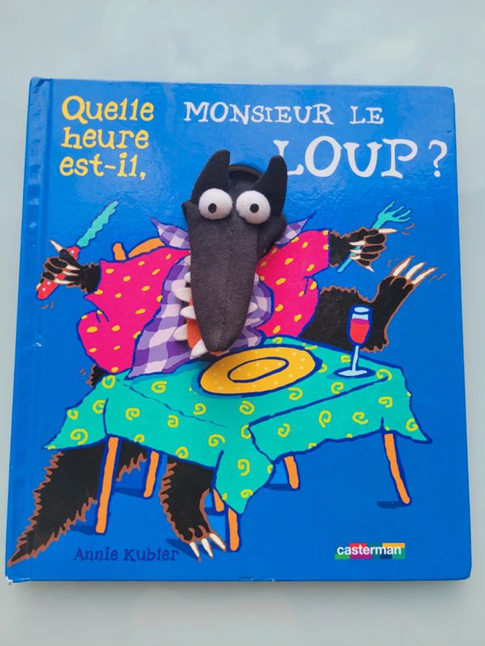Livre marionnette Quelle heure est-il 🕰 Monsieur Le Loup? 58 - photo numéro 3