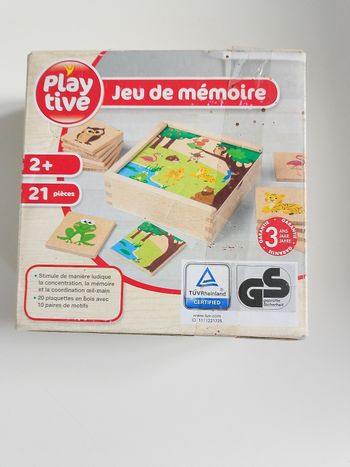 Jeu de mémoire playtive complet