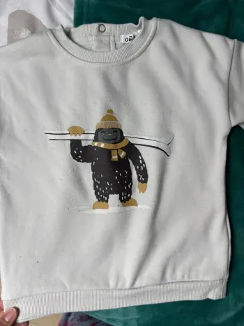 Sweat yéti 3 ans