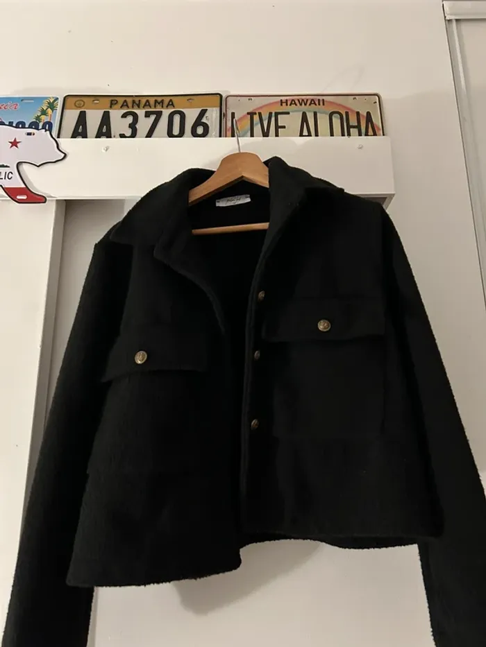 Veste noire - Atelier Jad