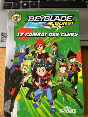 Livre beyblade tome 7