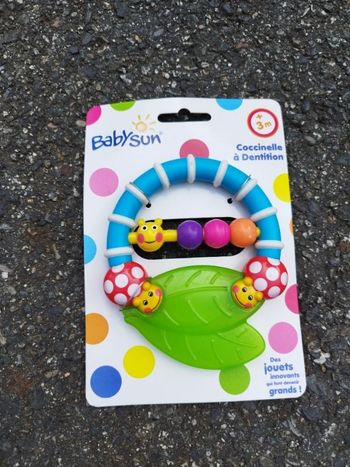 Hochet pour dents neuf babysun