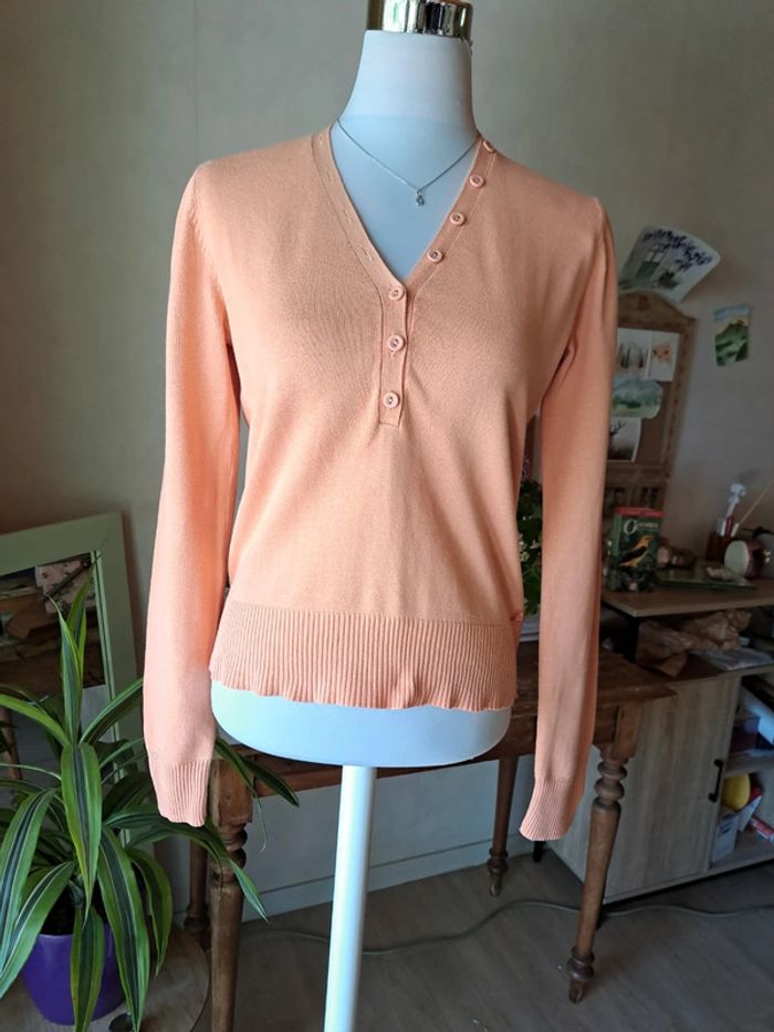 Pull fin corail🌸