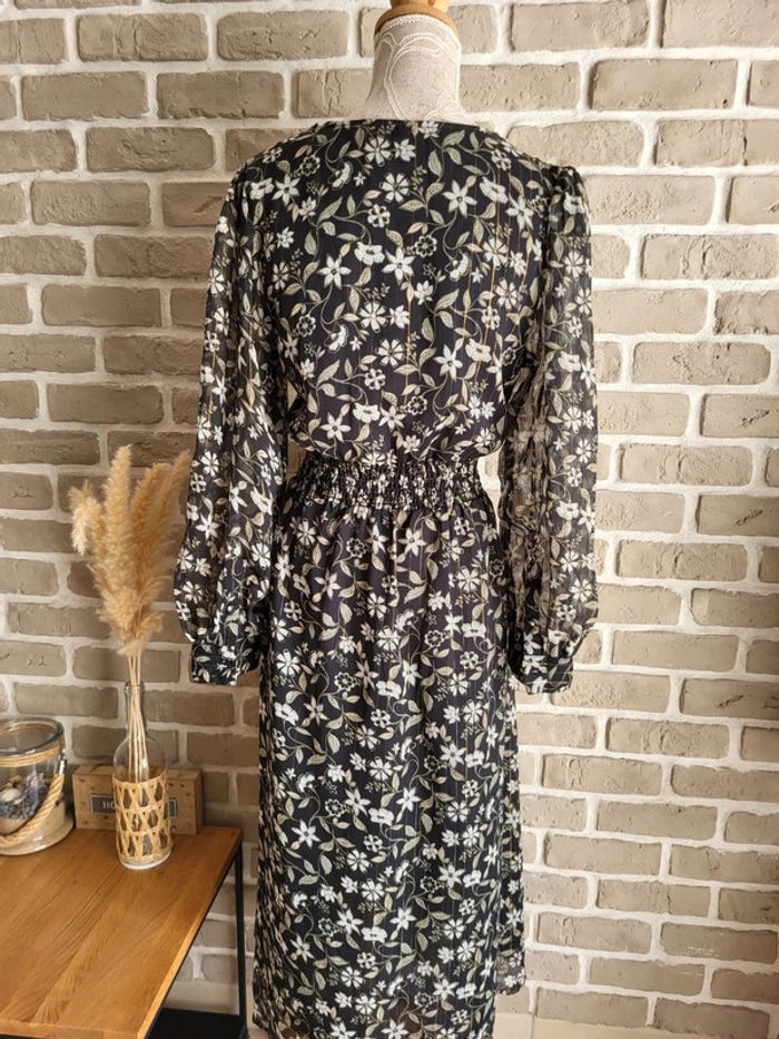 Robe longue et fluide imprimé fleuri Anna Karel - Bohème et romantique - photo numéro 11