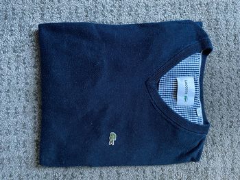 Pull Col V Lacoste