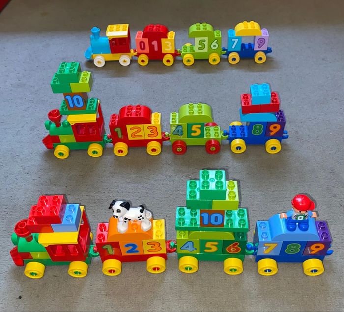 Lot X5 Duplo Train - photo numéro 4
