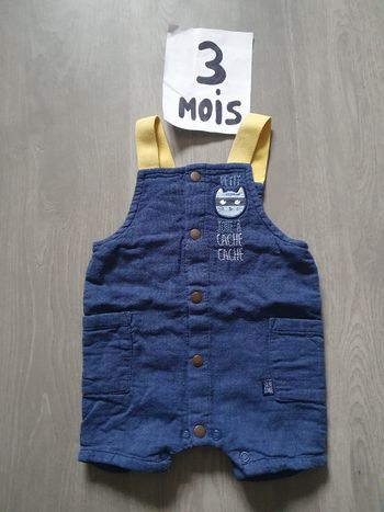 Salopette 3mois garçon