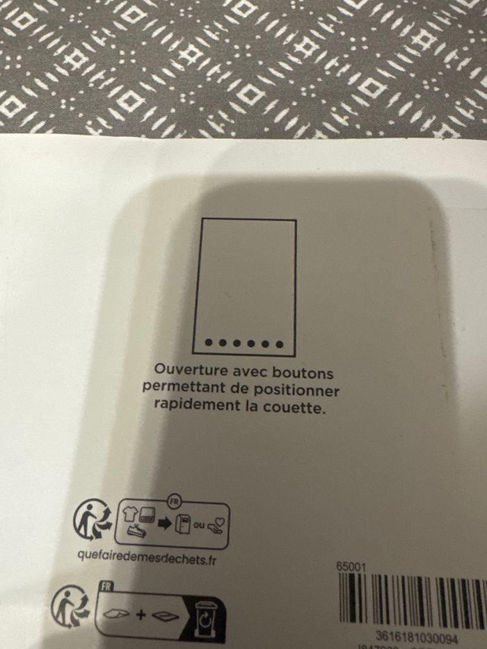 Parure housse de couette - photo numéro 4