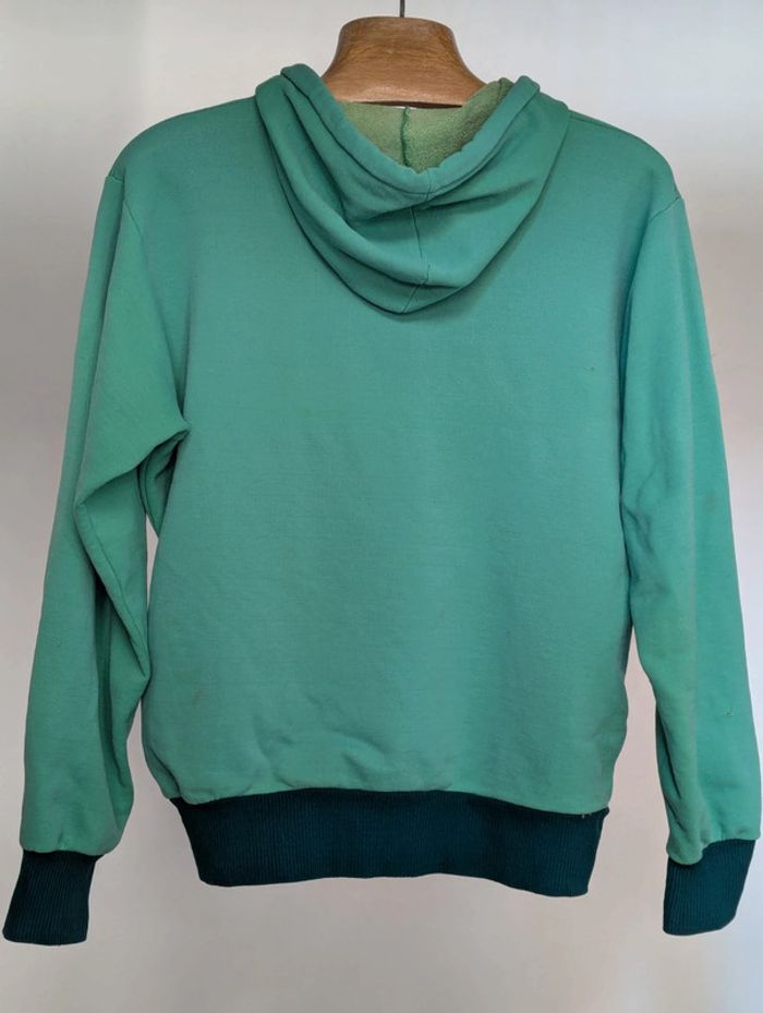 Sweat à capuche vintage Dropnyl Helanca - Vert - photo numéro 2