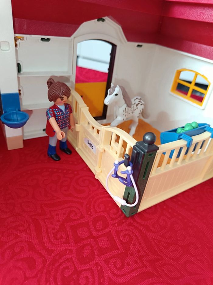 Belle Écurie-Playmobil-3 Box+cloture - photo numéro 4
