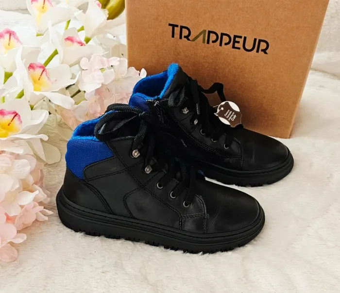 Bottes Bottines cuir Zip Trappeur T31