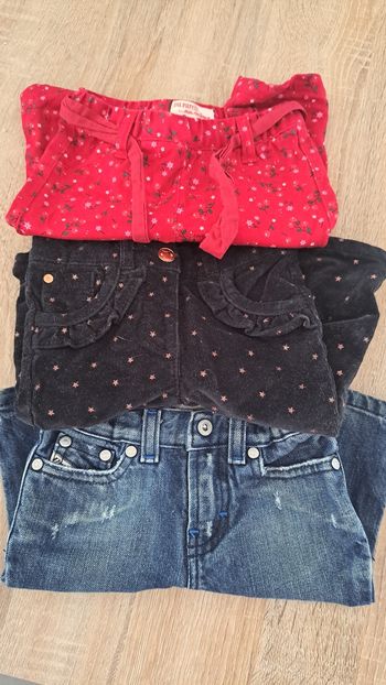 Pantalons 3 mois
