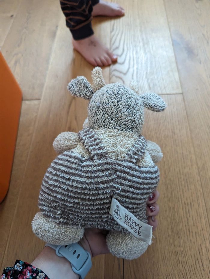 Doudou/peluche avec des grelots à l'intérieur - photo numéro 2