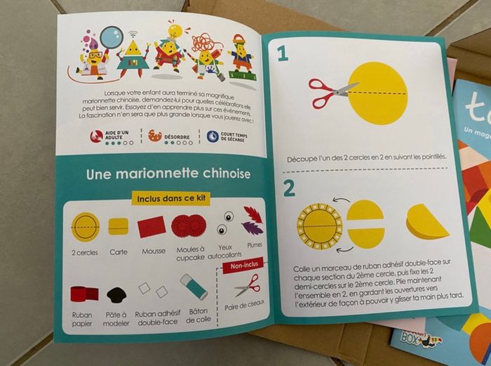 Activité marionnettes chinoise neuf - photo numéro 2