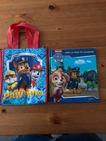 Livre + sac pat patrouille