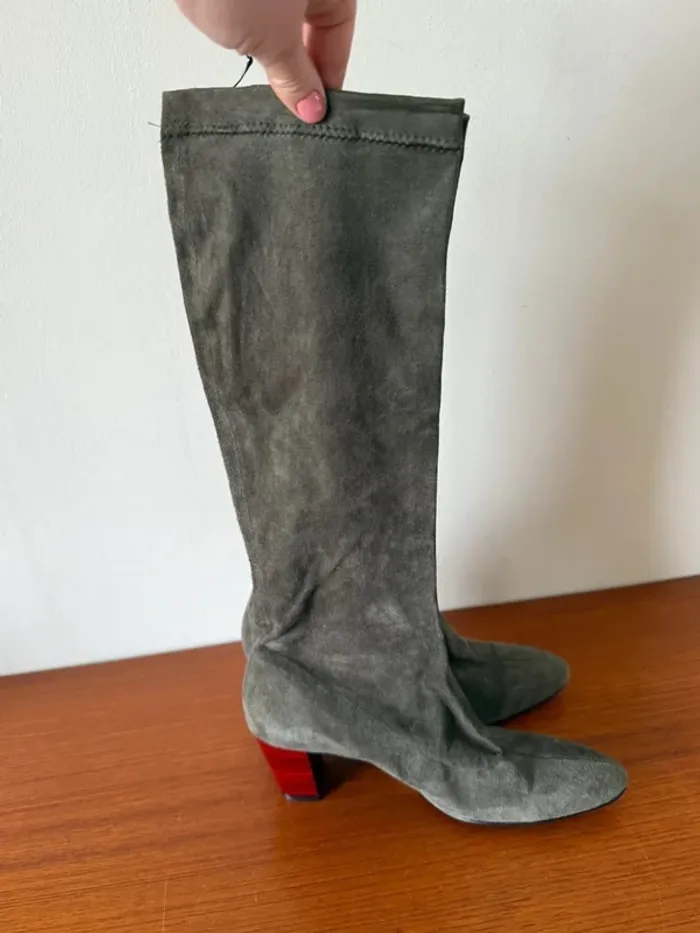 Bottes talons rouge