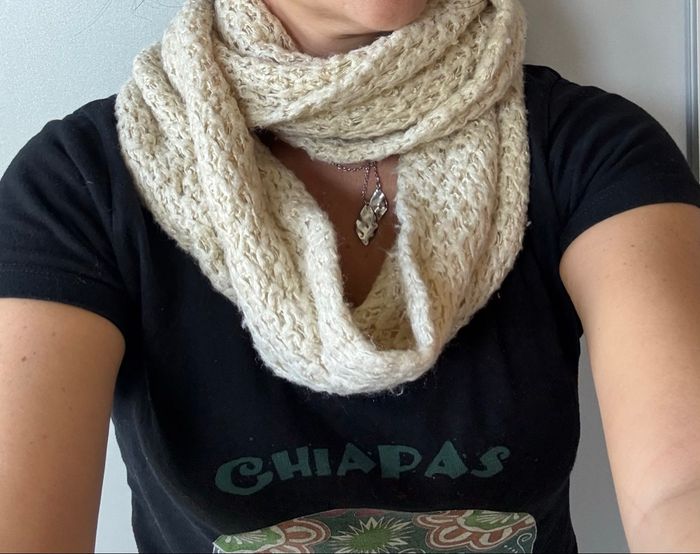 Écharpe tube Snood pour ado ou femme - photo numéro 2