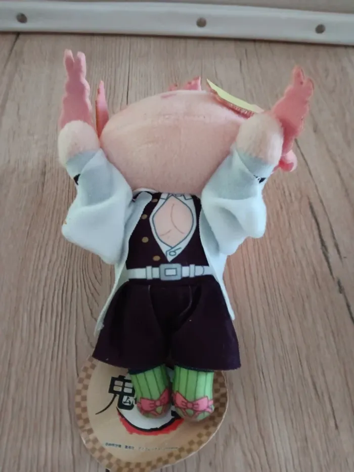 Peluche strap allongée mitsuri demon slayer kimetsu no yaiba - photo numéro 6