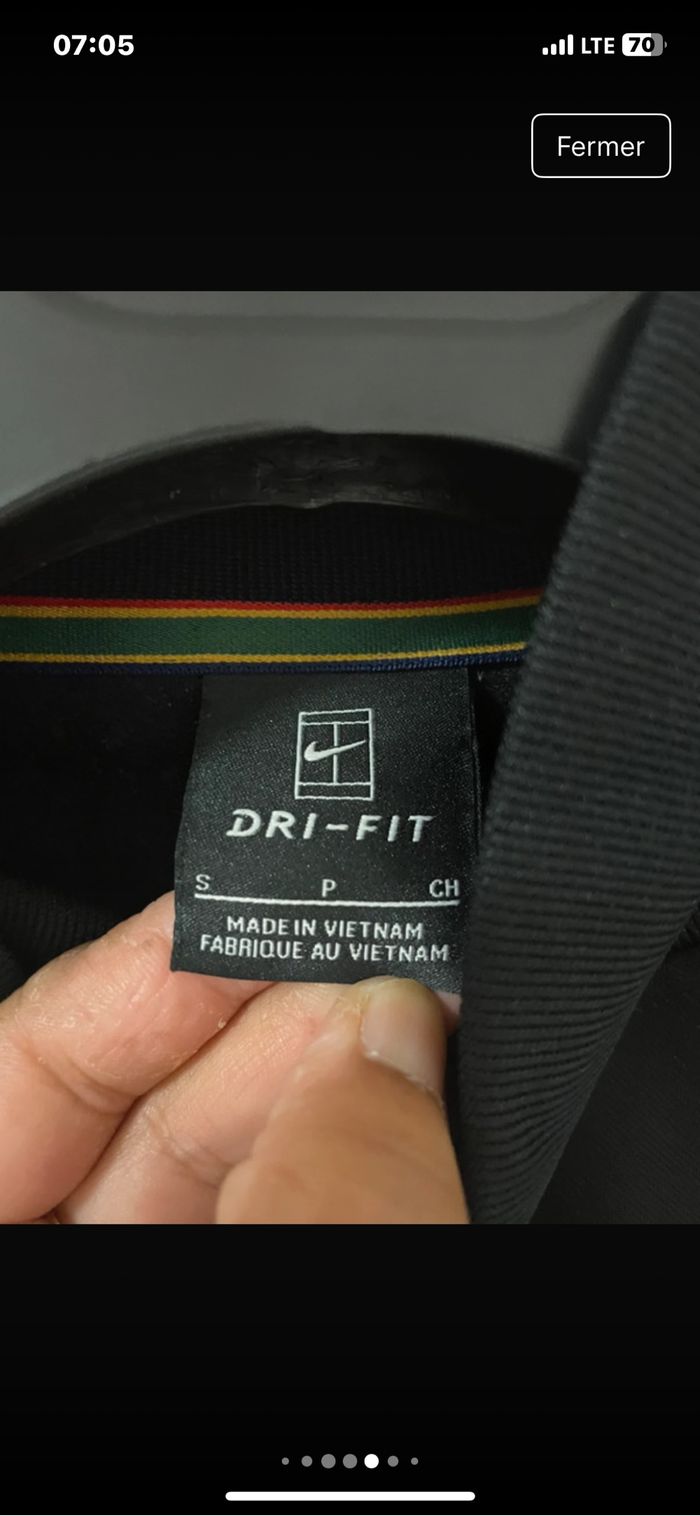 Gillet zipper Nike - photo numéro 3