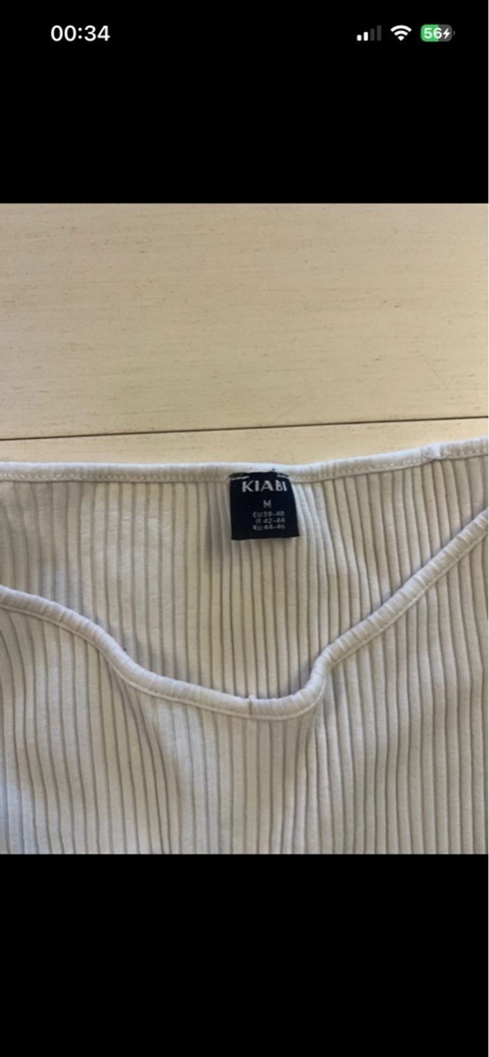 pull fin blanc femme - photo numéro 2