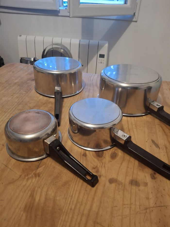 4 casseroles en inox en très bon état Sitram et autre - photo numéro 4