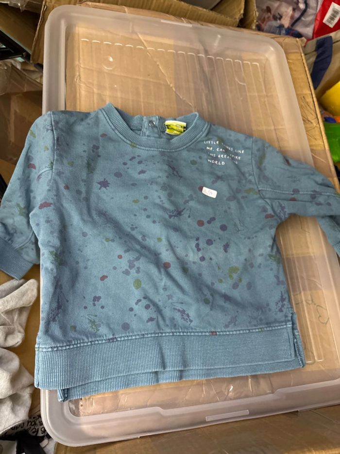 Pull  bleu