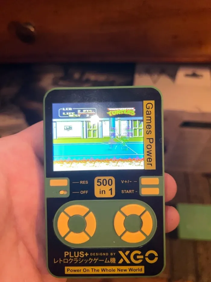 Console de jeux 500 jeux en 1 rétro - photo numéro 9