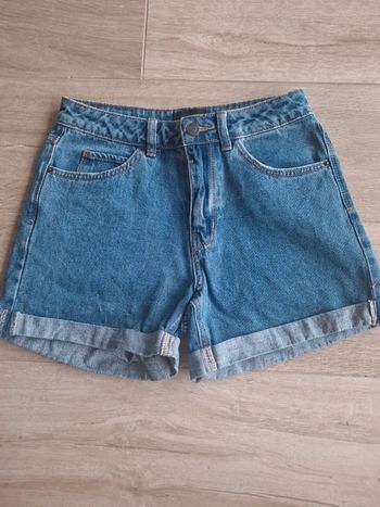Short jean femme